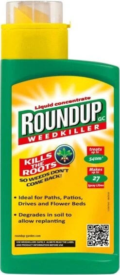 Roundup GC Liquid Concentrate Weedkiller 540ml
