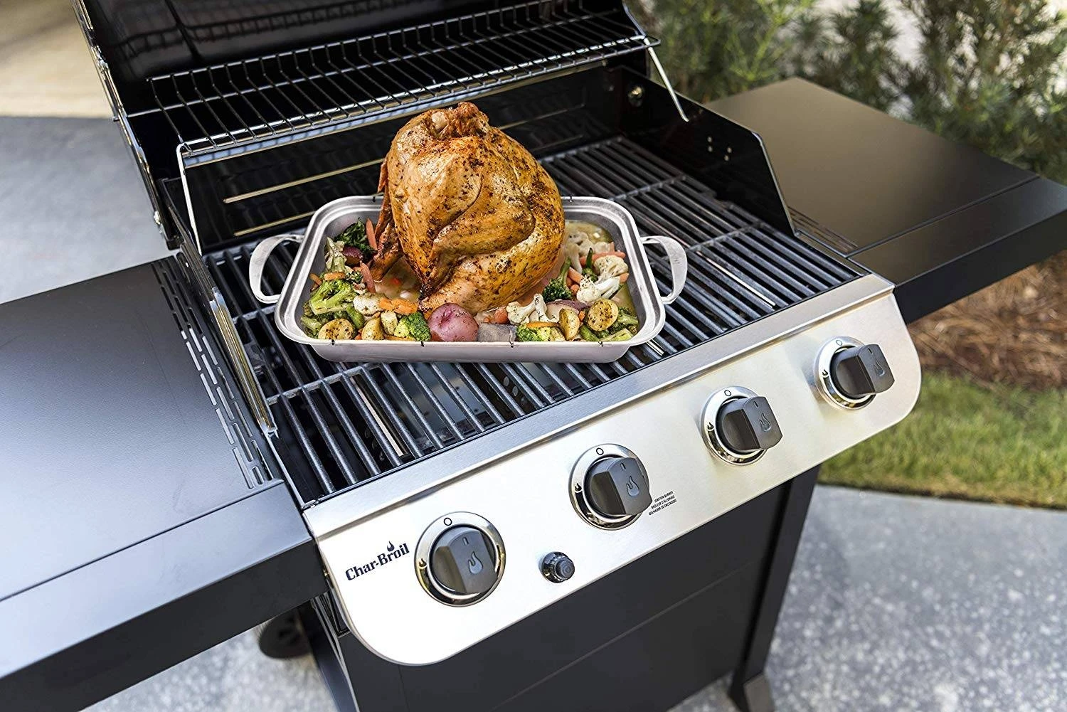 Char-Broil Grill+ Beer-Can Chicken Rack - Image 4