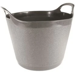 Town & Country Round Garden Flexi-Tub - Graphite Grey