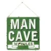 La Hacienda Man Cave My Rules Garden Sign