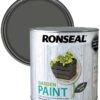 Ronseal Garden Paint Charcoal Grey