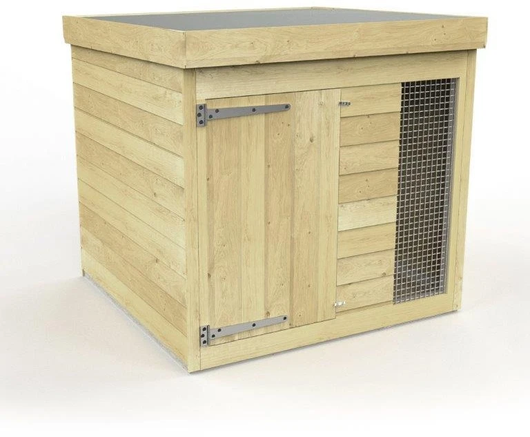 DIY Sheds Dog And Kennel Run