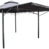 Royalcraft Algarve Gazebo 3.3m X 3.3m With 2.1m Awning - Grey